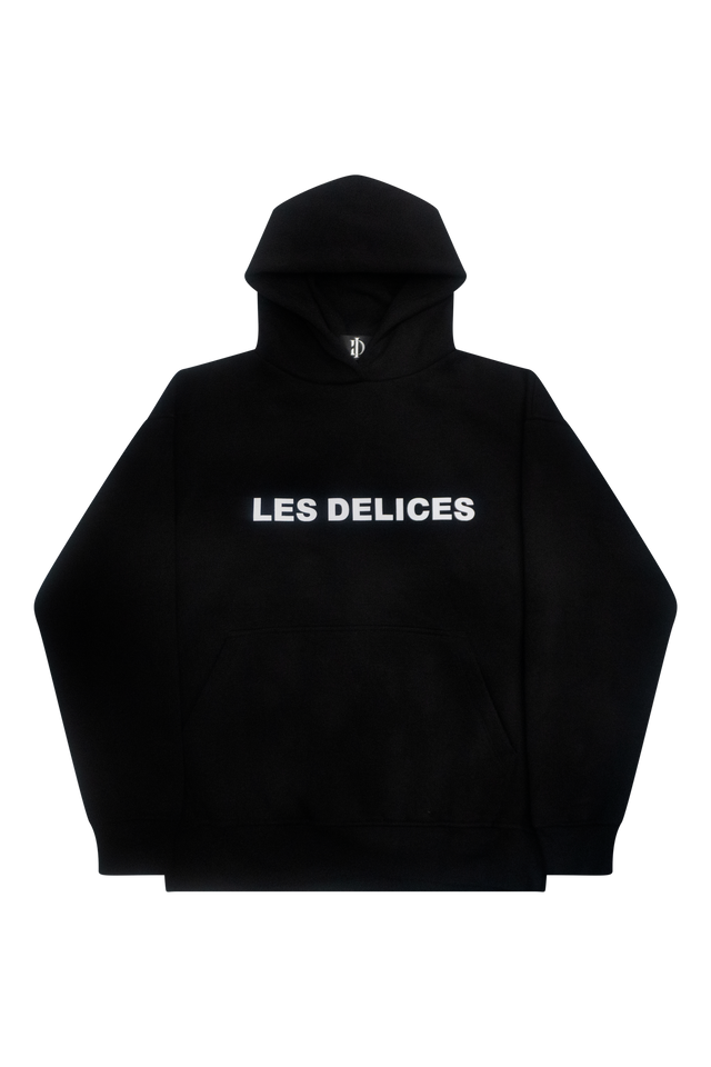 LES DELICES LOGO OVERSIZED HOODIE